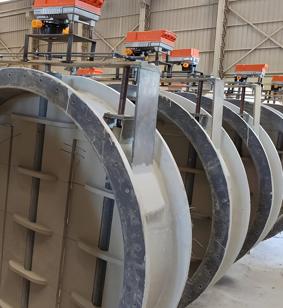 FRP Damper Valves
