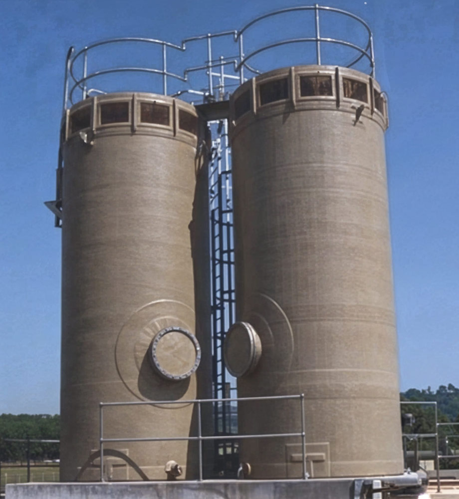 FRP Degasser Tower