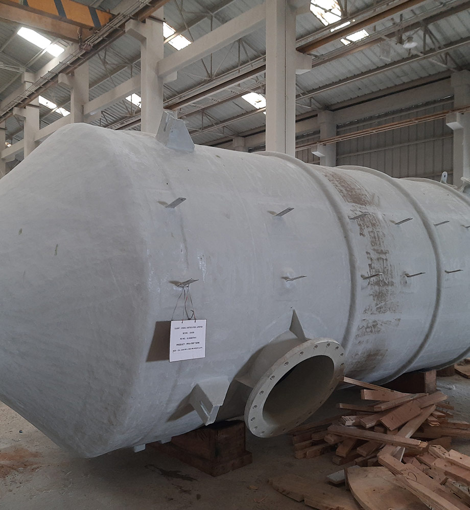 Thermoplastic-Lined FRP Settling Tanks