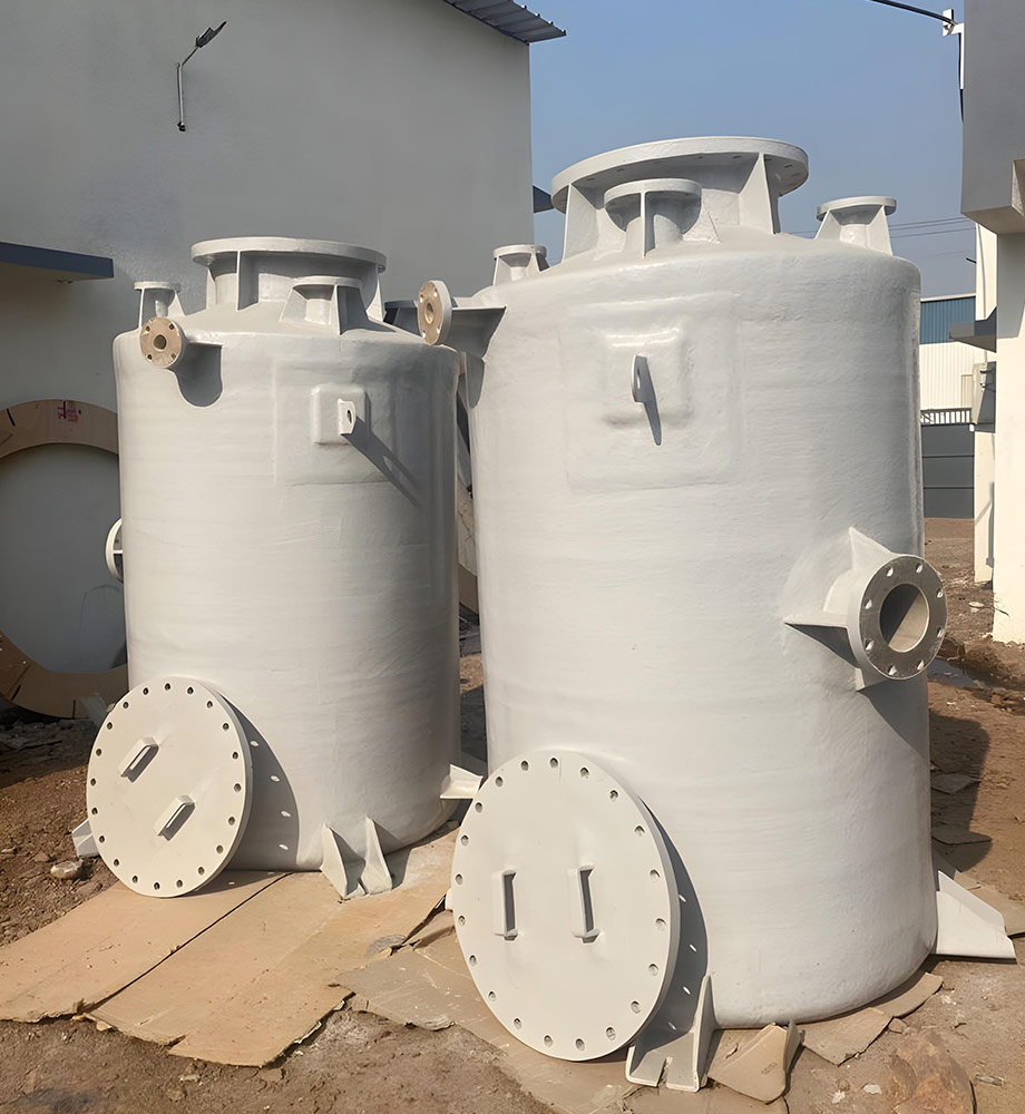 Thermoplastic-Lined FRP Water Tanks