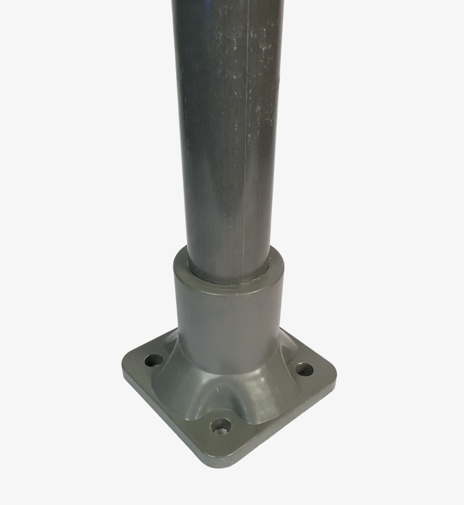 Brackets, Base Plate, Street Lighting Solutions (GFRP Poles with LED Lights)