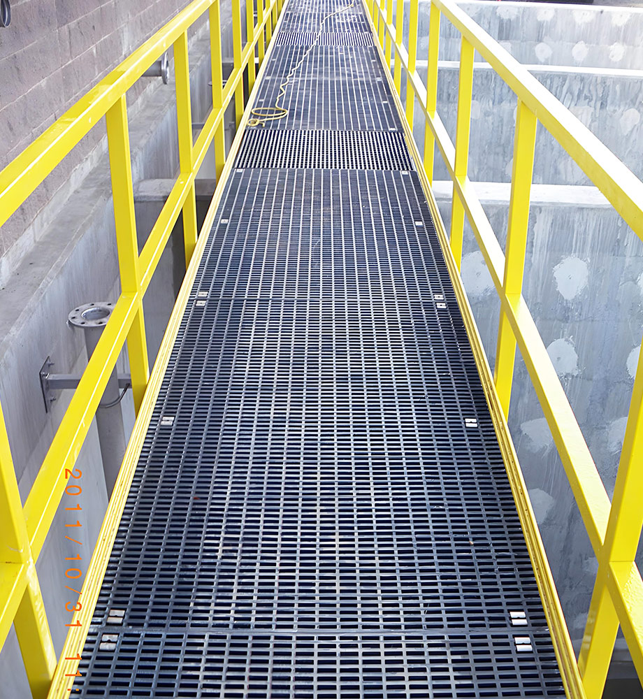 Elevated Ramp with Handrails