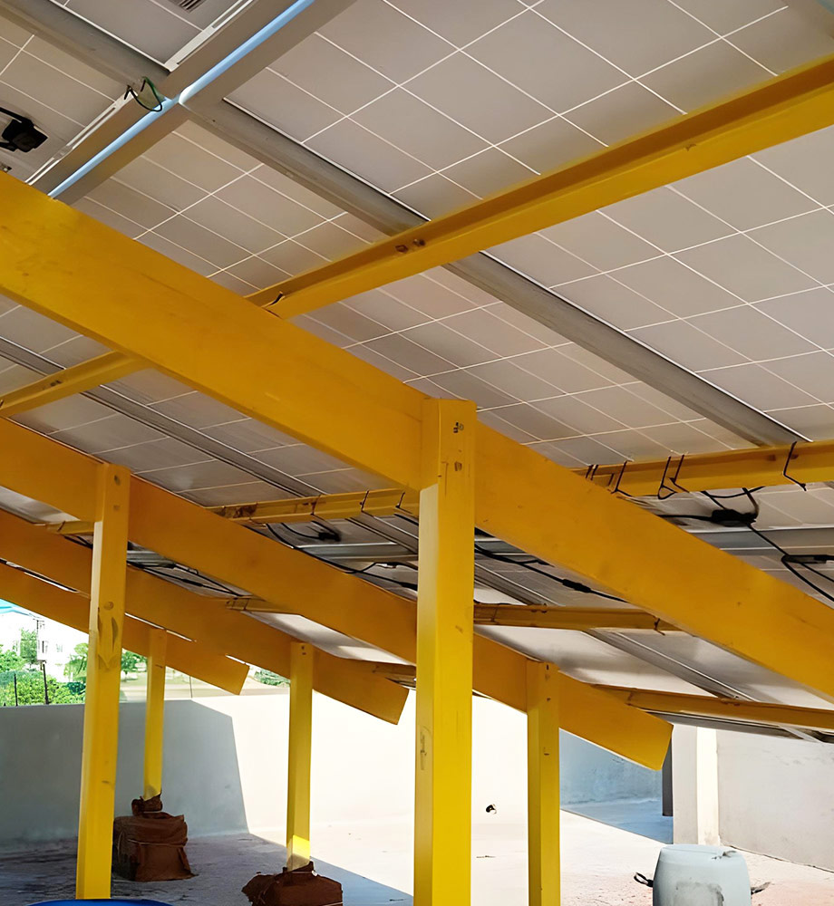 Solar Module Mounting Structure